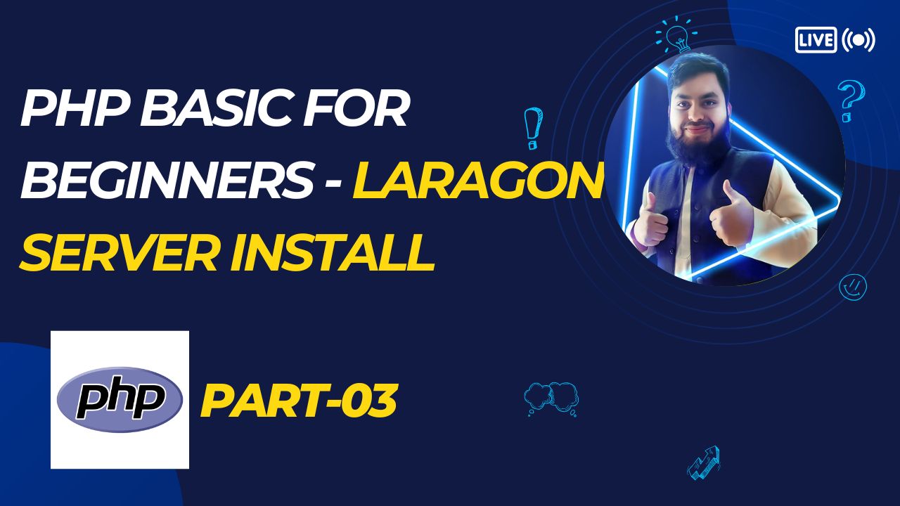 Laragon Installation & Setup in Bangla 2025 | PHP Local Server & PhpMyAdmin Tutorial