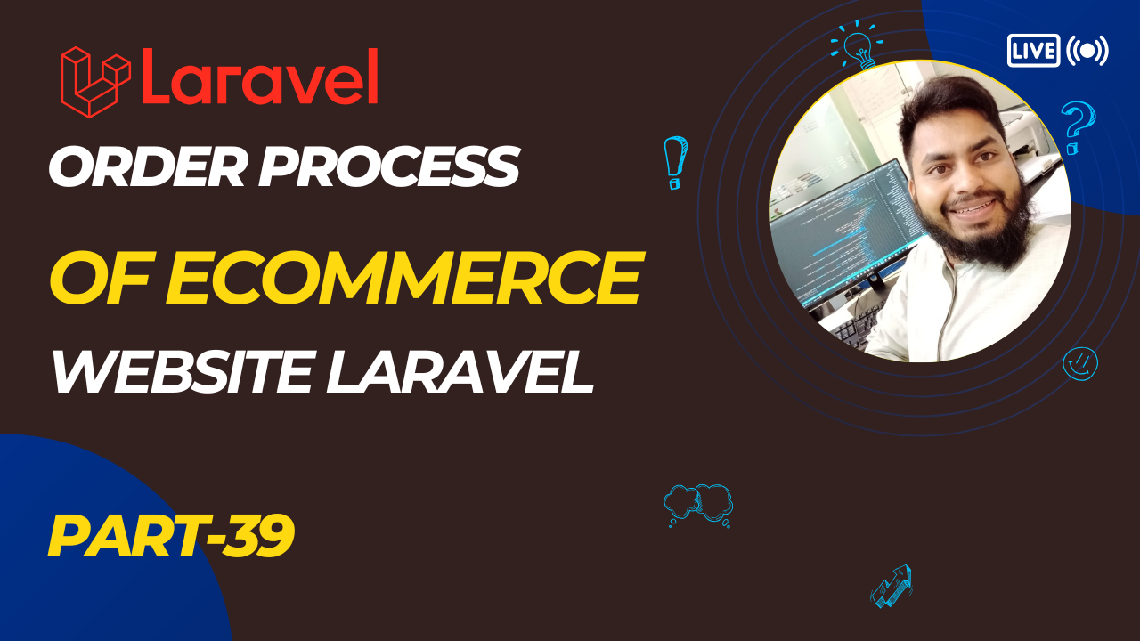 Order Processing & Checkout Form Data Insertion | Laravel E-commerce Bangla Tutorial