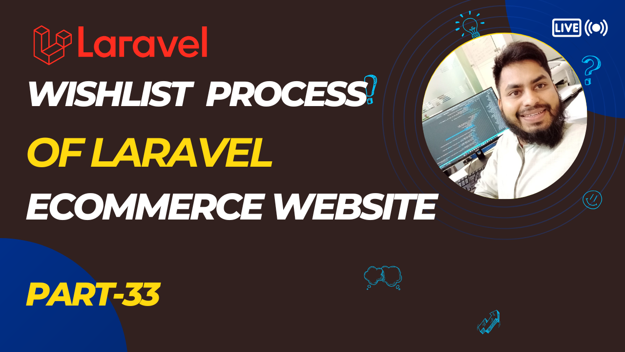 Wishlist System in Laravel E-commerce Website | Bangla Tutorial